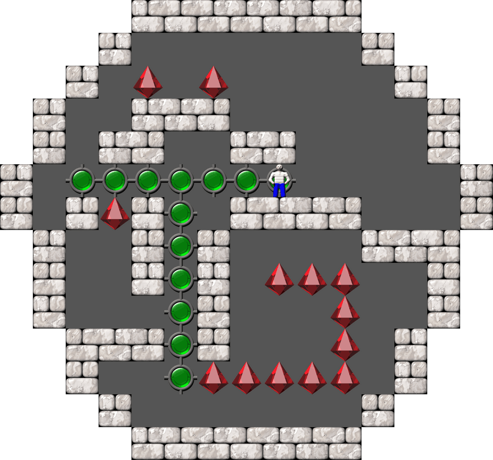 Sokoban ACSmileys 4 level 45